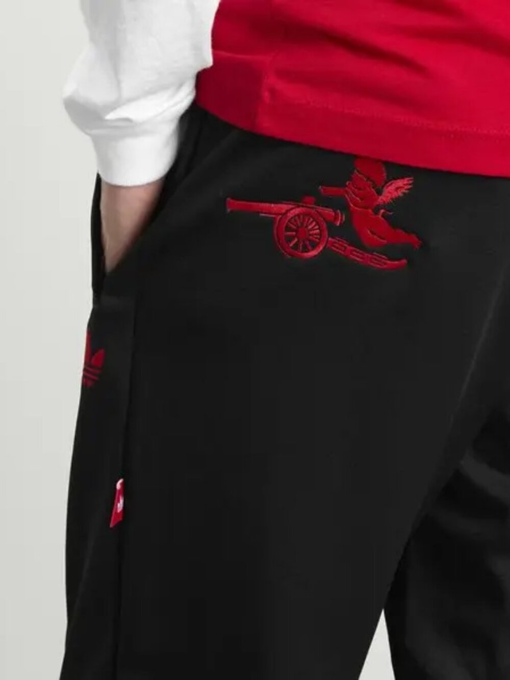 Adidas Originals Trefoil x Arsenal FC x Places + Faces 25/26 Track Pants Black M